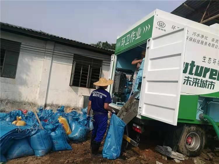 颍泉工业污泥压干处理